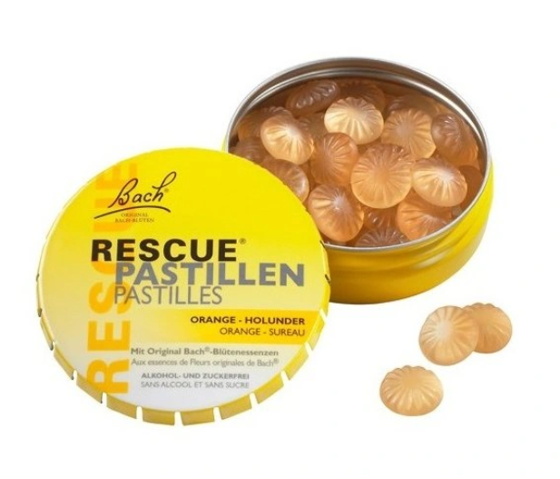 Bachovy květové esence Krizové pastilky Pastilles Pomeranč 50 g